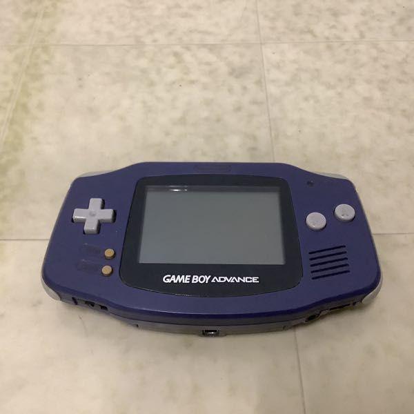 箱無 ゲームボーイ アドバンス AGB-001 本体 パープル 2点