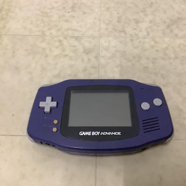 箱無 ゲームボーイ アドバンス AGB-001 本体 パープル 2点