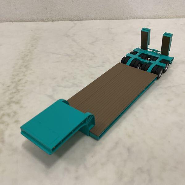 ケンクラフト 1/50 16輪 中低床重量物運搬用トレーラー 自動あゆみ付き