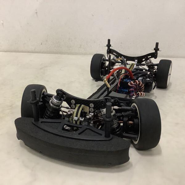 ジャンク 箱無 電動RCカー ラジコンカー シャーシ、SANWA