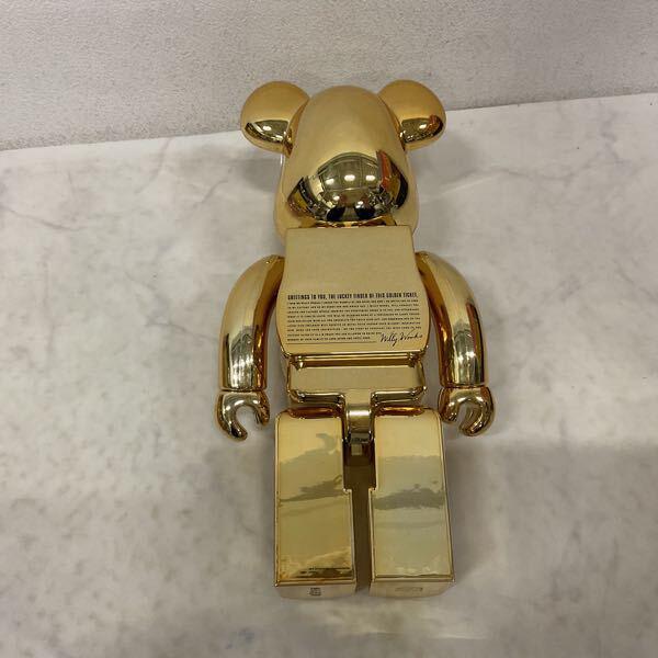 BE@RBRICK ベアブリック 400% チャーリーとチョコレート工場 GOLDEN