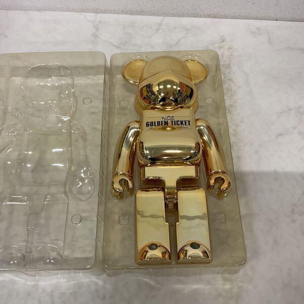 BE@RBRICK ベアブリック 400% チャーリーとチョコレート工場 GOLDEN 