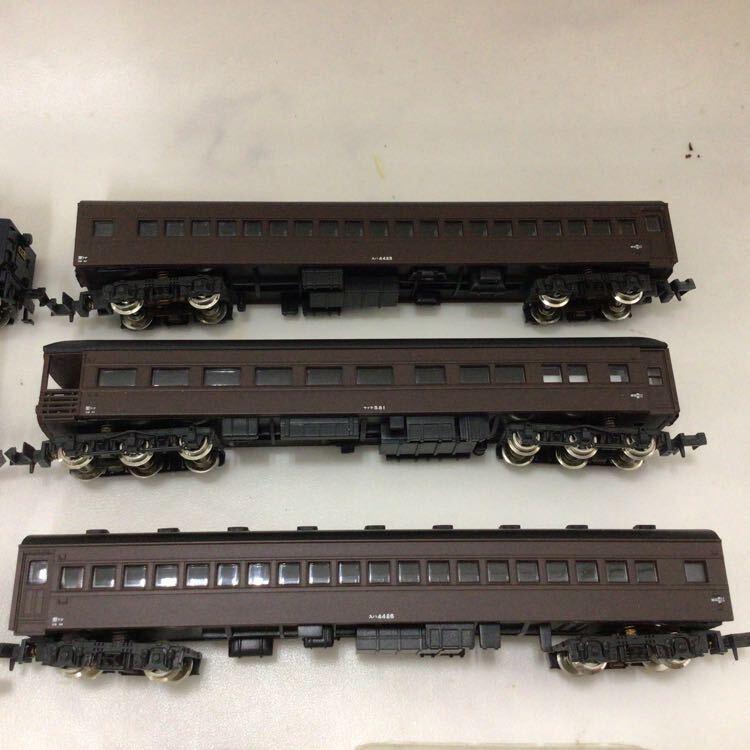 訳ありジャンク マイクロエース、KATO Nゲージ 客車 銀河鉄道999 C62