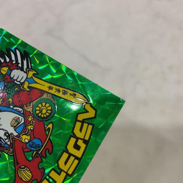 1円～ ロッテ 悪魔VS天使シール ビックリマン ヘラクライスト 緑