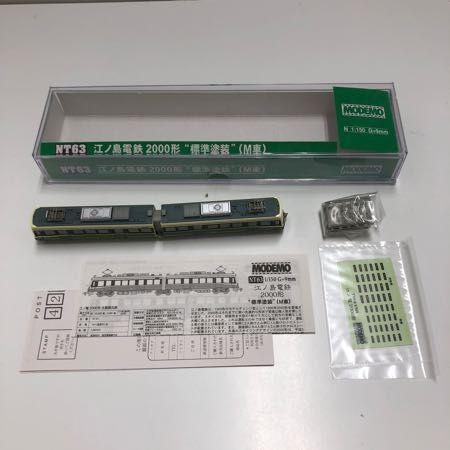 動作確認済み モデモ Nゲージ NT68 NT63 江ノ島電鉄 600形「2灯型