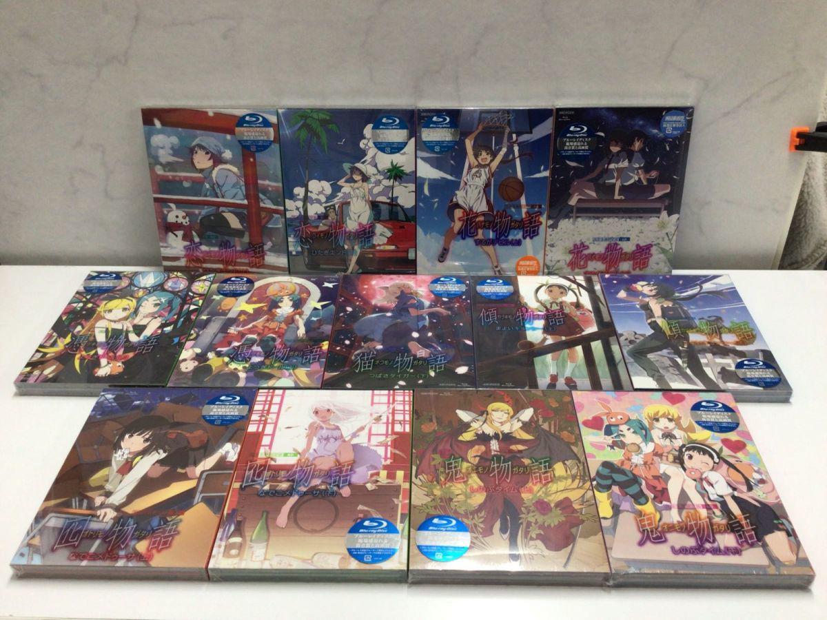 化物語 DVD、偽物語、猫物語、恋物語、花物語、憑物語、傾物語、囮物語 