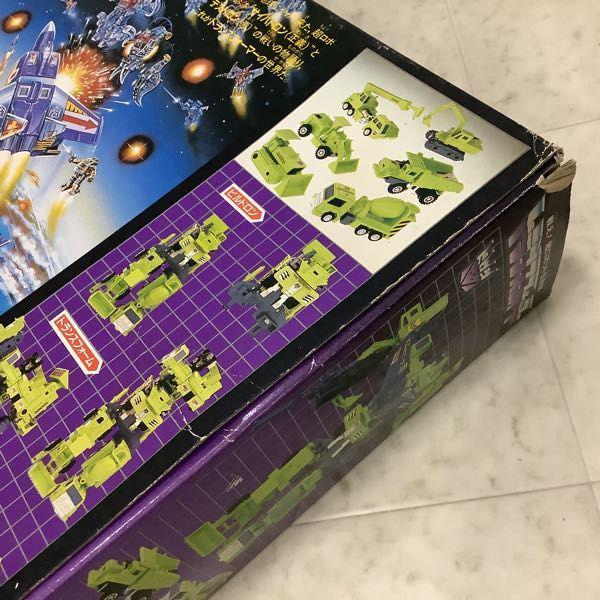タカラ 37 トランスフォーマー ビルドロン/巨人兵 デバスター 販売・買取