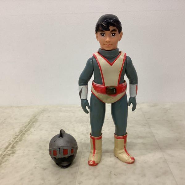 ポピー　シルバー仮面　ソフビ BANDAI - 美品 バンダイ TBS シルバー仮面 ソフビ フィギュアの通販 by