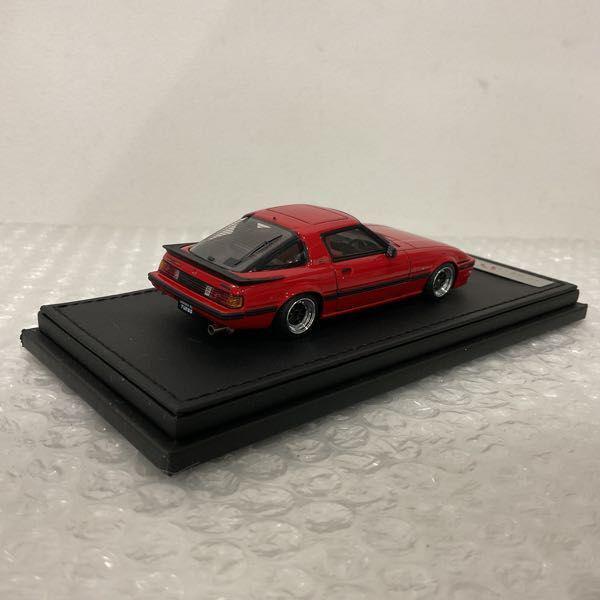 ignition model サバンナ ミニカー ワインレッド 1/43 破損 イグニッションモデル 1/43 マツダ サバンナ RX-7 SA22C レッド