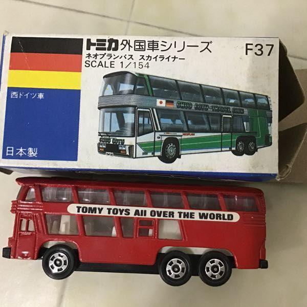 青箱トミカ ロンドンバス 2点 ネオプランバス スカイライナー 1点 日本