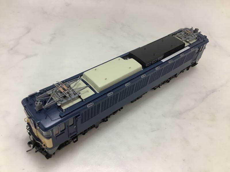 動作確認済み 天賞堂 HOゲージ 直流電気機関車 EF62形 後期型 青色