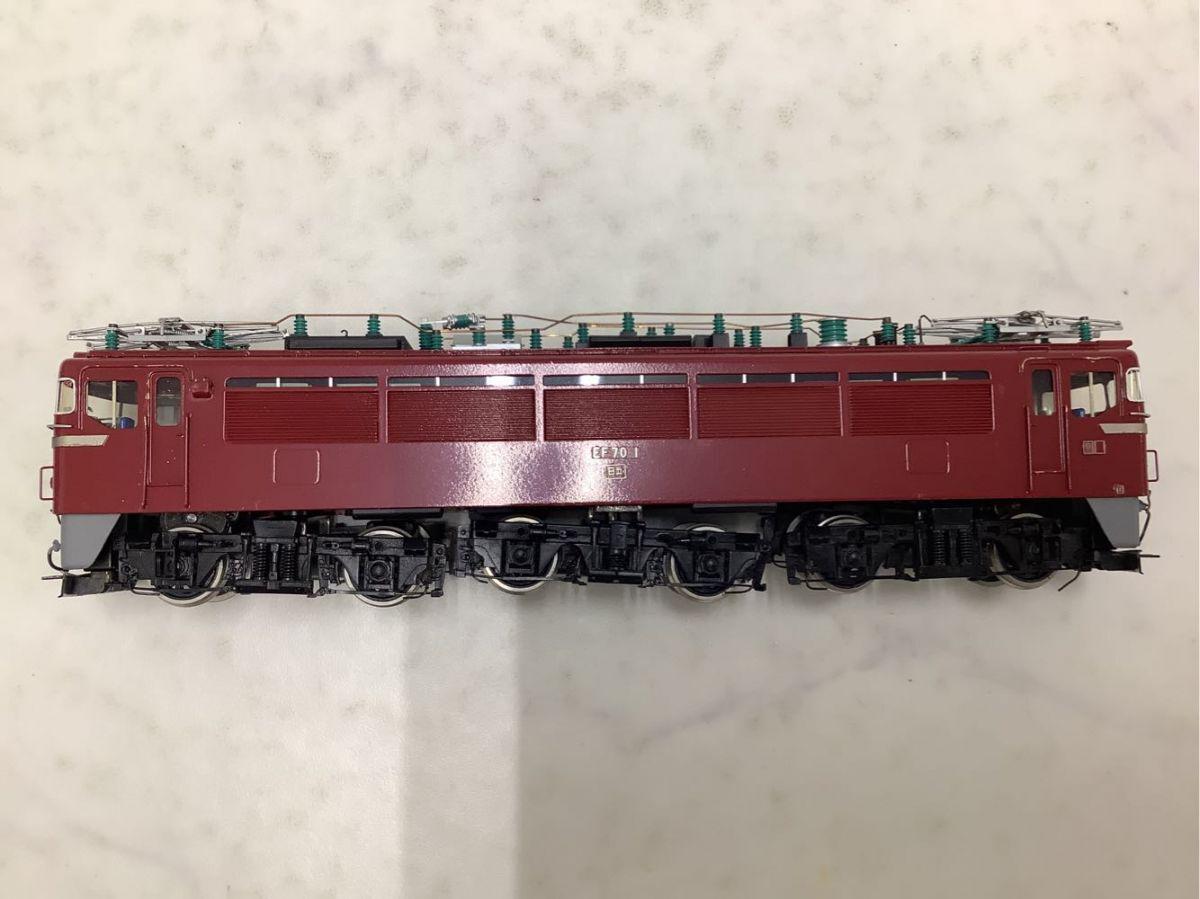 1円～ 動作確認済 TOMIX HOゲージ HO-101 EF81形 電気機関車