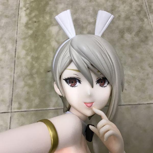 食戟のソーマ　薙切アリス 　バニーver.　フリーイング　フィギュア 迫力の豊満ボディ！『食戟のソーマ』生足バニーの薙切えりなと白