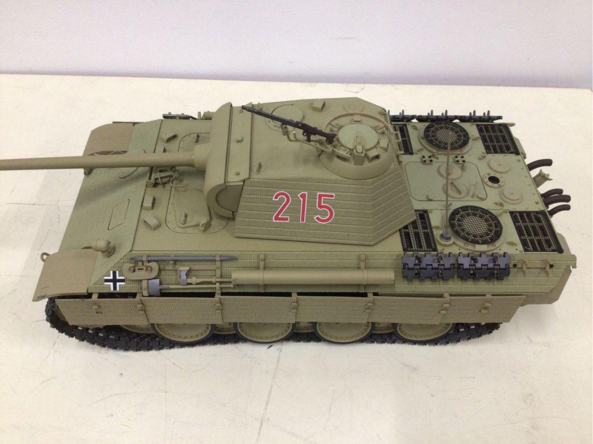 S*S様 ジャンク　パンサー　戦車　アシェット　プラモデル 店頭受取限定ジャンク アシェット 1/16 パンサー戦車をつくる