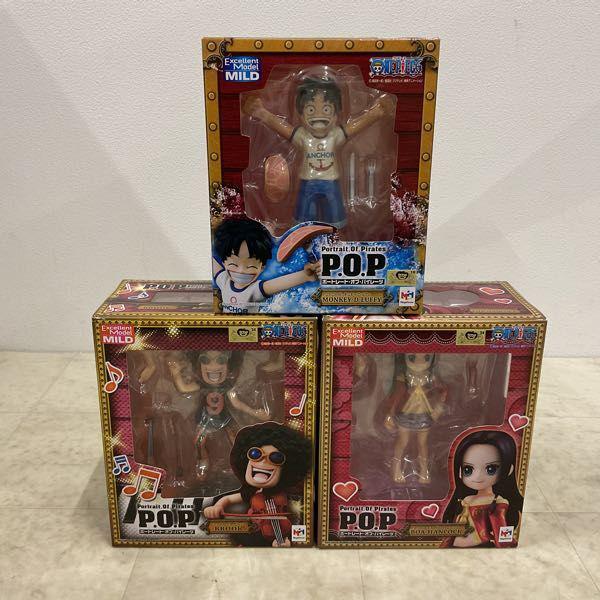 未開封含 メガハウス P.O.P/POP ONE PIECE ルフィ＆エース 兄弟の絆 CB