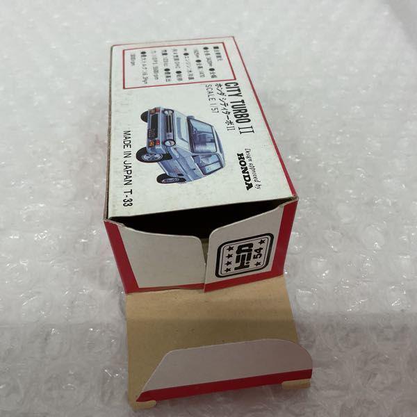 トミカ　名鉄丸越特注　ホンダシティターボⅡ 日本製 名鉄丸越デパート特注 トミカ ホンダ シティターボⅡ 54-5-11