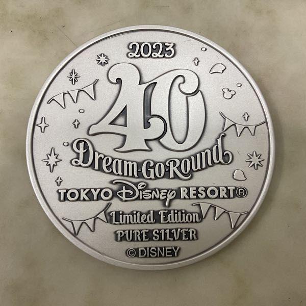 東京ディズニーリゾート40周年記念純銀製メダル