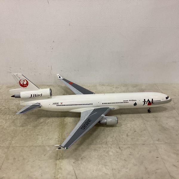 ジャンク 箱無 木製模型 JAL 日本航空 マクドネル・ダグラス MD-11