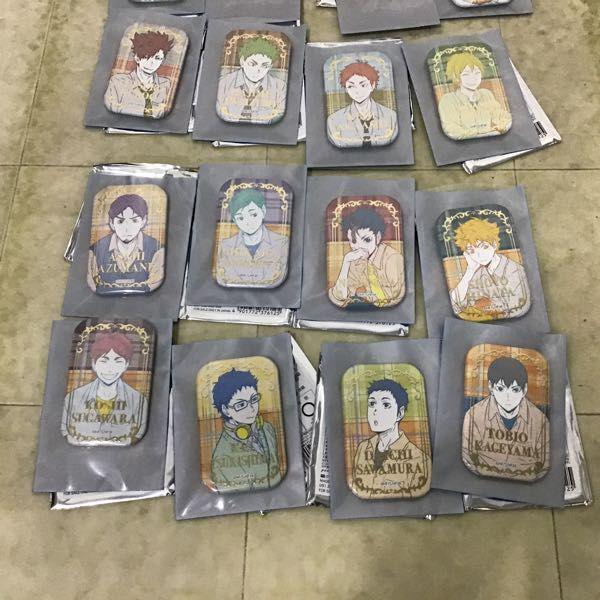 ハイキュー!! スクエア缶バッジ オフショット×カラー第一弾 日向翔陽