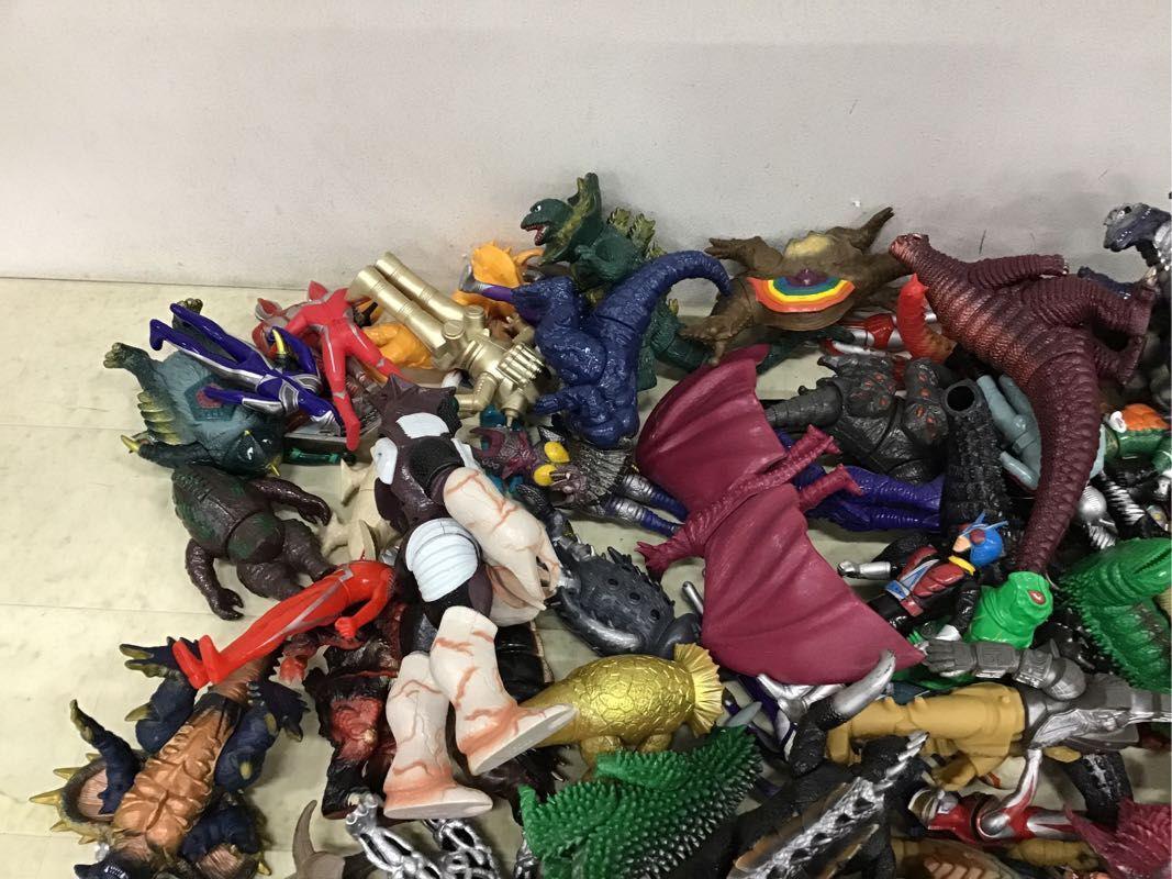 1円～ 同梱不可 ジャンク ソフビフィギュア 他 ウルトラマン ウルトラセブン ウルトラマンタロウ ゼットン 等 1円〜 同梱不可 ジャンク ウルトラマン、サンダーバード 他 ソフビ 等