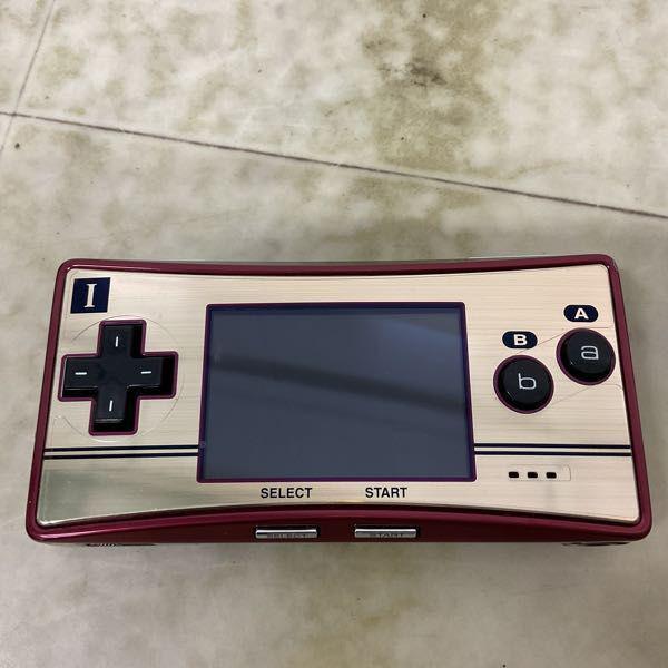 箱無 ゲームボーイミクロ 本体 ハッピーマリオ 20th ファミコン