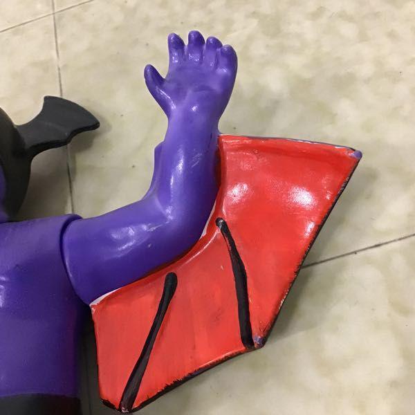 旧バンダイ 月光仮面 コウモリ男 ソフビ 販売・買取