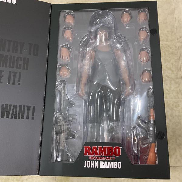 Threezero ランボーⅢ 1/6アクションフィギュア 未開封→開封品 映画「ランボー」に登場するジョン・ランボーを1/6で再現した