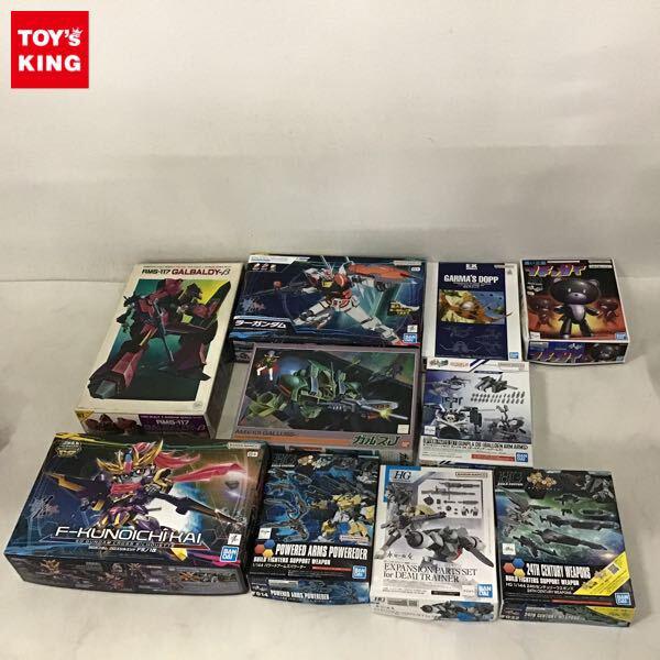 1円〜 エントリーグレード 1/144 ラーガンダム、ガルバルディβ