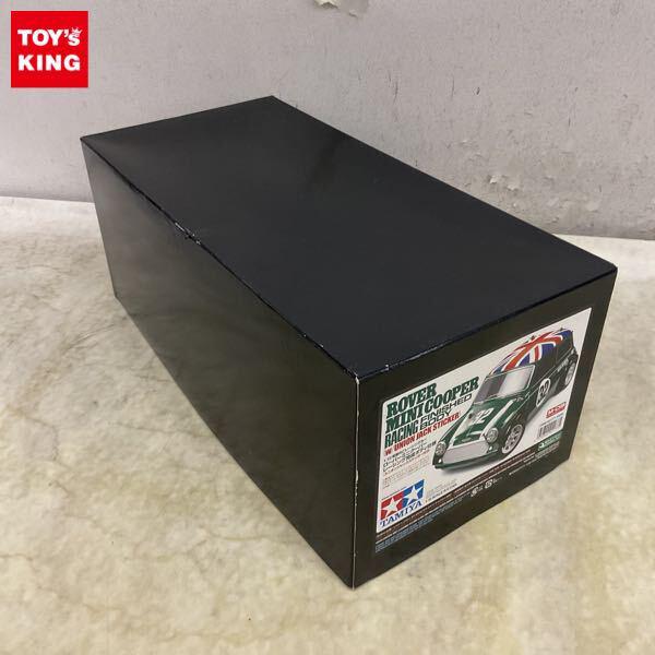 1円〜 タミヤ 1/10 電動RCレーシングカー ローバーミニクーパー レーシング完成ボディ仕様