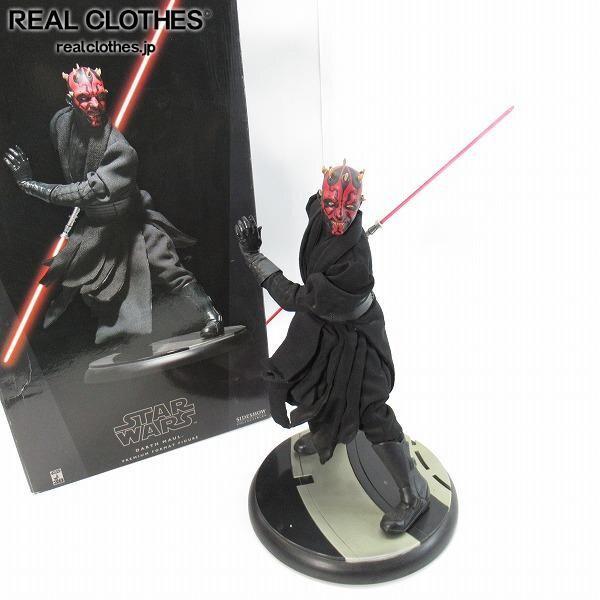 実際に弊社で買取させて頂いたSIDESHOW/サイドショウ STAR WARS/スターウォーズ 1/4 プレミアム フォーマット ダース・モール/フィギュア 同梱×/D4X