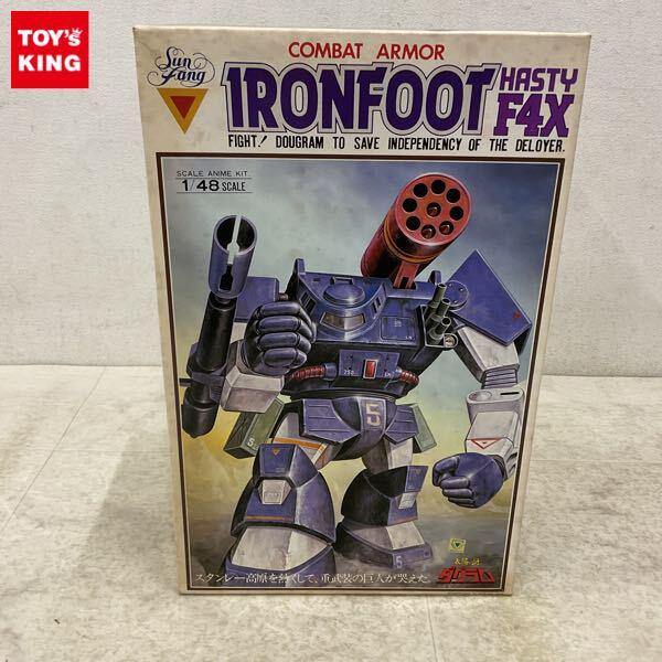 1円〜 タカラ 1/48 太陽の牙ダグラム コンバットアーマー アイアンフット