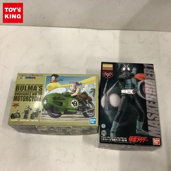 1円〜 MG FIGURE・RISE 1/8 仮面ライダー 仮面ライダー旧1号 Figure-riseMechanics ドラゴンボール ブルマの可変式No.19バイク