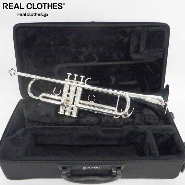 実際に弊社で買取させて頂いたYAMAHA/ヤマハ YTR-4335GSⅡ/YTR4335GSⅡ トランペット シルバー セミハードケース付き 同梱×/D4X
