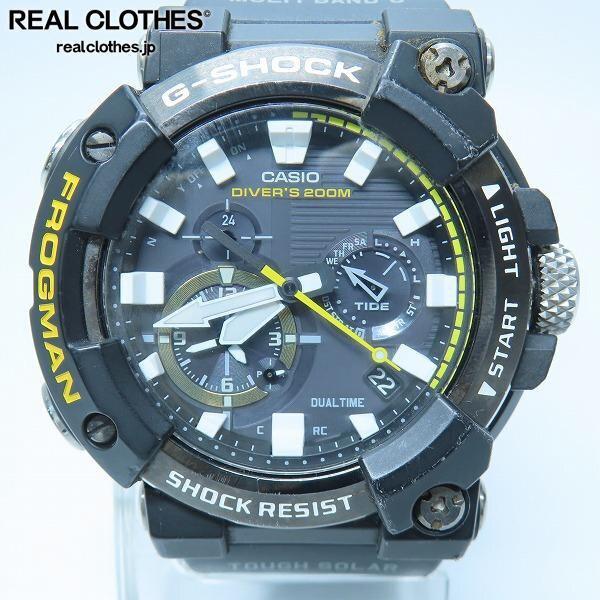 実際に弊社で買取させて頂いたG-SHOCK/Gショック FROGMAN/フロッグマン Bluetooth ソーラー電波 GWF-A1000-1AJF