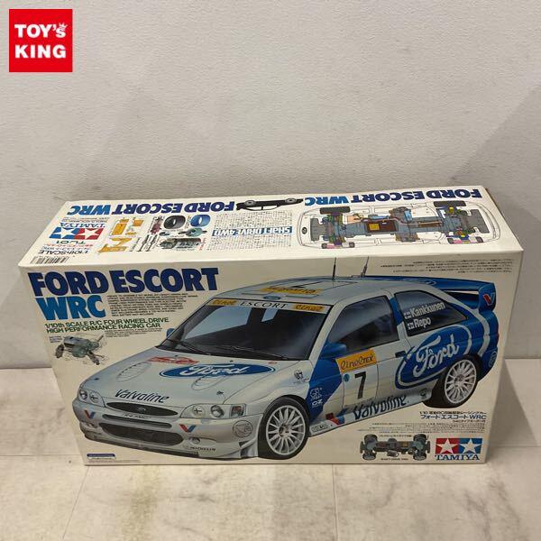 1円〜 タミヤ 1/10 電動RC四輪駆動レーシングカー フォードエスコートWRC
