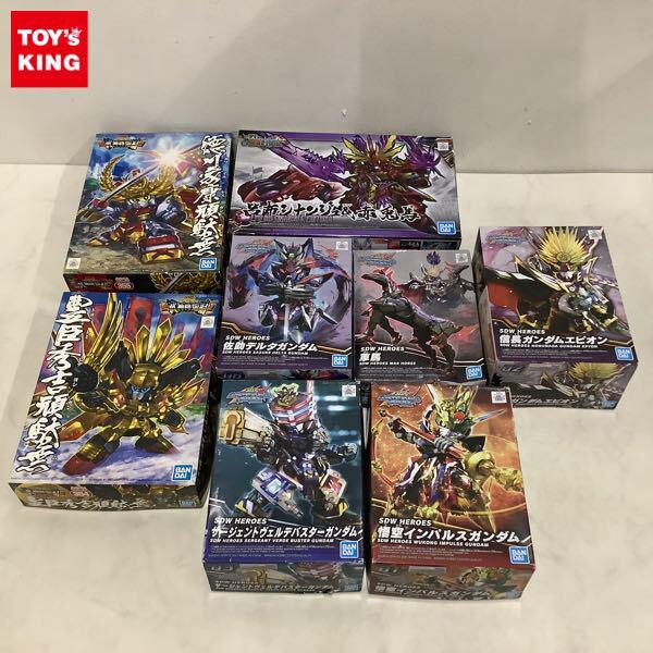 1円〜 SDガンダム 呂布シナンジュ&赤兎馬 信長ガンダムエピオン