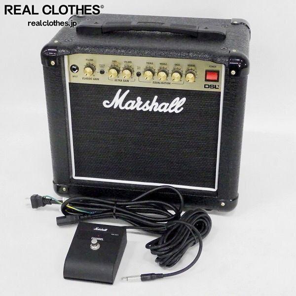 実際に弊社で買取させて頂いたMarshall/マーシャル DSL1CR ギターアンプ 真空管 コンボアンプ フットスイッチ付 同梱×/D4X