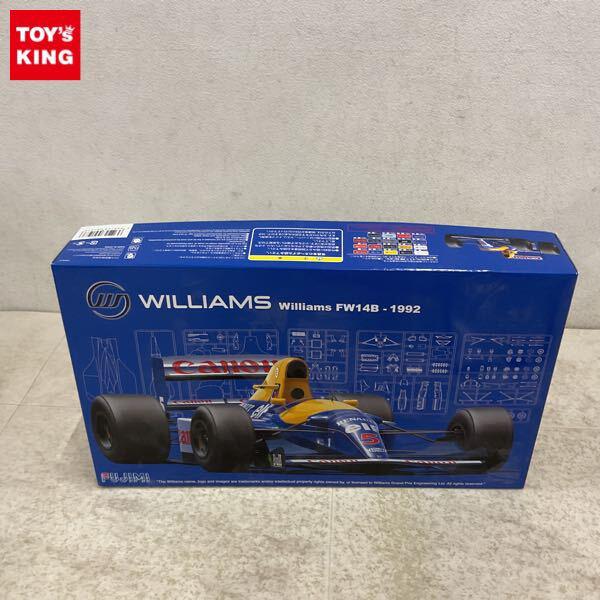 1円〜 フジミ 1/20 ウィリアムズ ルノー FW14B イギリス/モナコ/ハンガリー グランプリ選択式