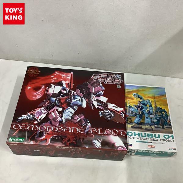 1円〜 コトブキヤ デモンベイン ブラッド、ハセガワ 1/35 メカトロチューブ1号 うすみどり&みどり 2体セット
