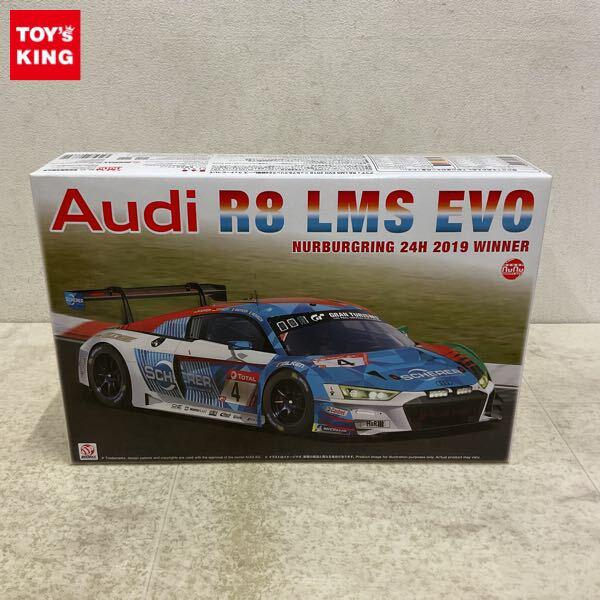 1円〜 プラッツ 1/24 アウディ R8 LMS EVO 2019 ニュルブルクリンク 24時間レース ウィナー