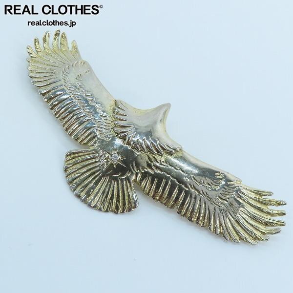 実際に弊社で買取させて頂いたTADY＆KING/タディ＆キング 全銀/SILVER 中イーグル ペンダントトップ ｗ/1ダイヤ