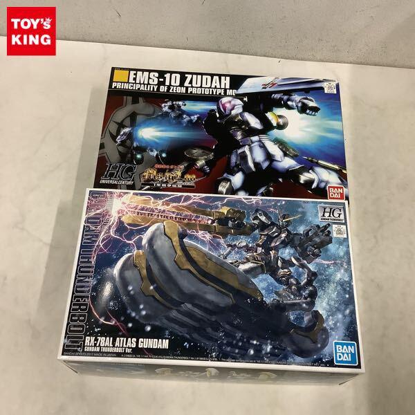 1円〜 HG 1/144 ヅダ、アトラスガンダム（GUNDAM THUNDERBOLT Ver.）