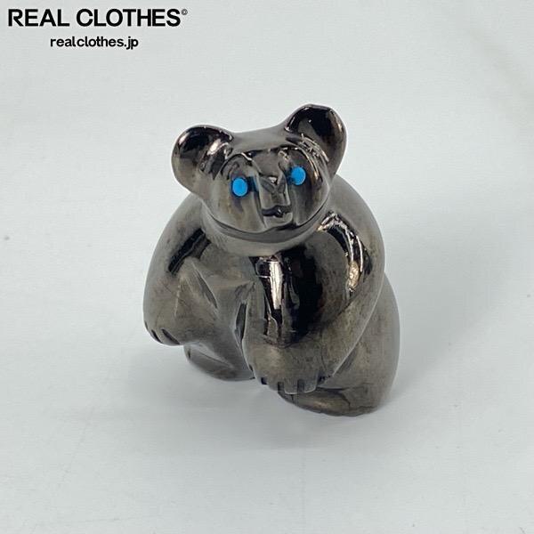 実際に弊社で買取させて頂いたインディアンジュエリー ズニ族 フェティッシュ 石のお守り クマ/熊/ベアー /UPK