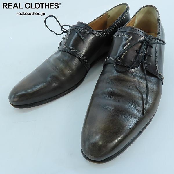 実際に弊社で買取させて頂いたBerluti/ベルルッティ フィルダリアーヌ パティーヌ サイドレース レザーシューズ/キーパー付き 8