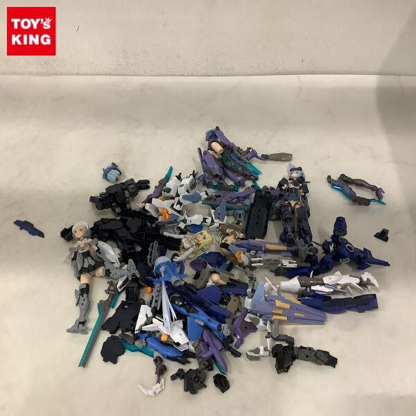 1円〜 ジャンク 組済 プラモデル フレームアームズ・ガール 迅雷 Indigo Ver. バーゼラルド