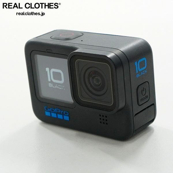 実際に弊社で買取させて頂いたGoPro/ゴープロ HERO 10 Black アクションカメラ デジタルビデオカメラ TELESIN/テレシン Allin Box 充電器付き み /000