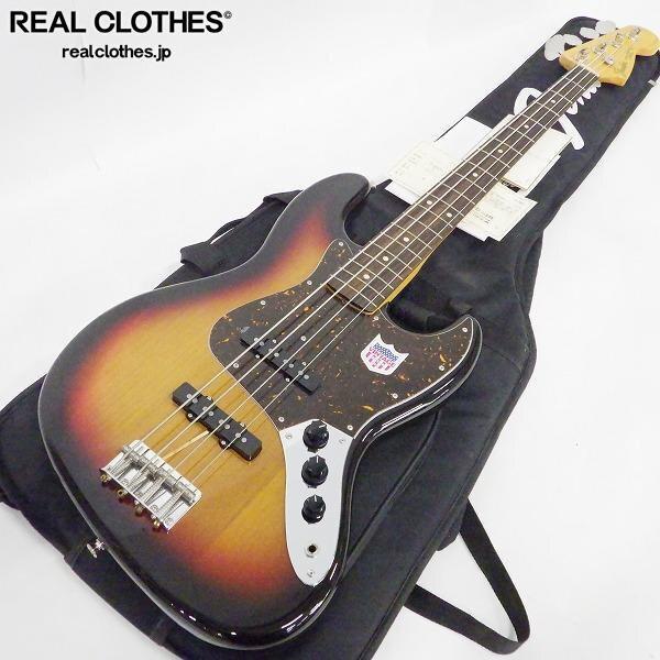 実際に弊社で買取させて頂いた★【ジャンク】Fender JAPAN/フェンダージャパン JB62-US 3TS JAZZ BASS/ジャズベース 4弦エレキベース ソフトケース付 同梱×/170