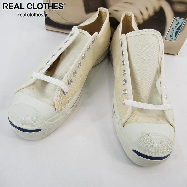 実際に弊社で買取させて頂いたCONVERSE/コンバース JACK PURCELL/ジャックパーセル LOW M7136 米国製/9.5 /080
