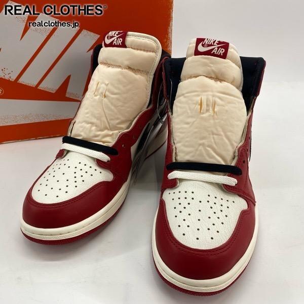 実際に弊社で買取させて頂いた【未使用】NIKE/ナイキ AIR JORDAN 1 HIGH OG LOST ＆ FOUND CHICAGO エアジョーダン1 シカゴ DZ5485-612/28.5