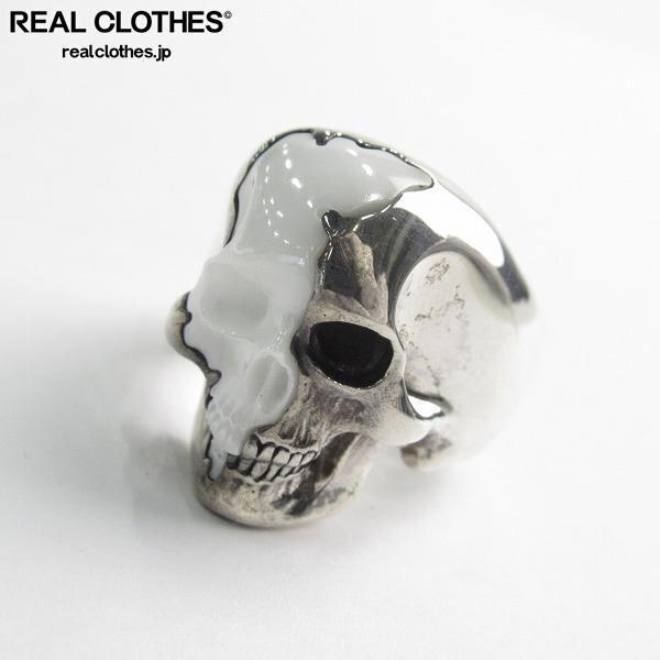 実際に弊社で買取させて頂いたJustin Davis/ジャスティンデイビス NOISY SKULL RING 16.5号 /UPK